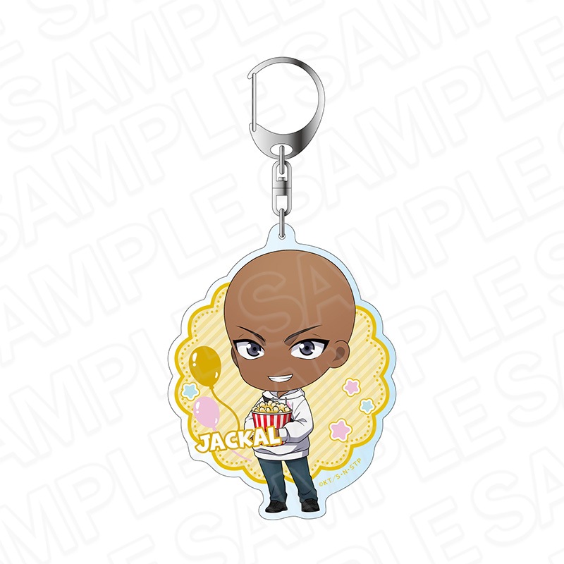 新テニスの王子様　デカキーホルダー　ジャッカル桑原　遊園地 ver.