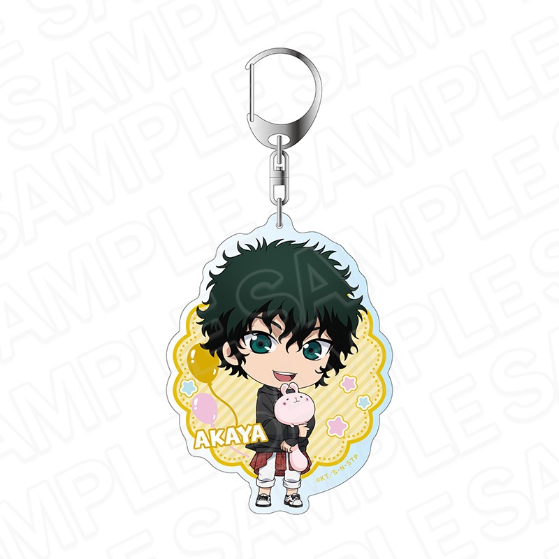 新テニスの王子様 デカキーホルダー 切原赤也 遊園地 ver.｜アニメ