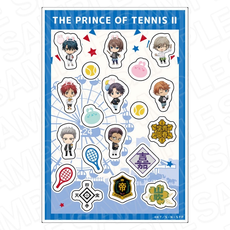 新テニスの王子様 カスタムアクリルパーツ B 遊園地 ver.｜アニメ