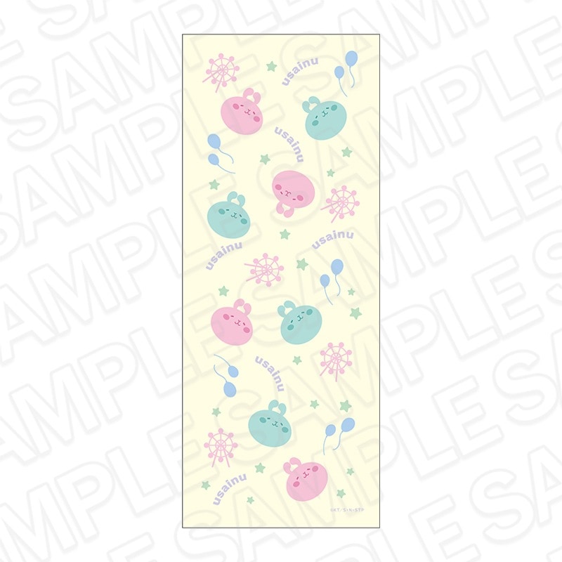 新テニスの王子様 フェイスタオル うさいぬ 遊園地 ver.｜アニメグッズ