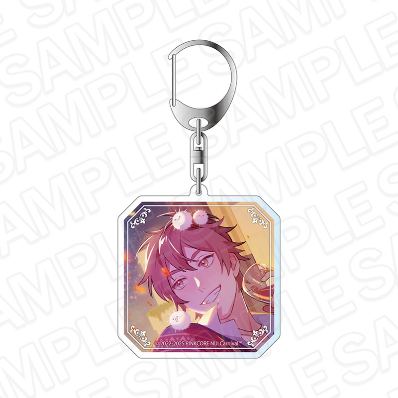 NUカーニバル 台湾限定 アニメイトカフェ エイト誕生日アクリルキーホルダー NUカーニバル アニメイトカフェ台湾限定 エイト誕生日アクリル