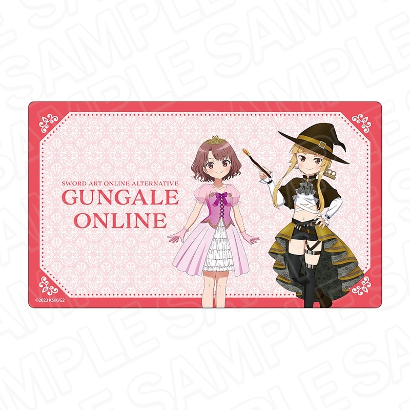 ソードアート・オンライン オルタナティブ ガンゲイル・オンラインⅡ　ラバーデスクマット　プリンセス/魔女 ver.【ご注文から2～3ヶ月前後で順次発送予定】