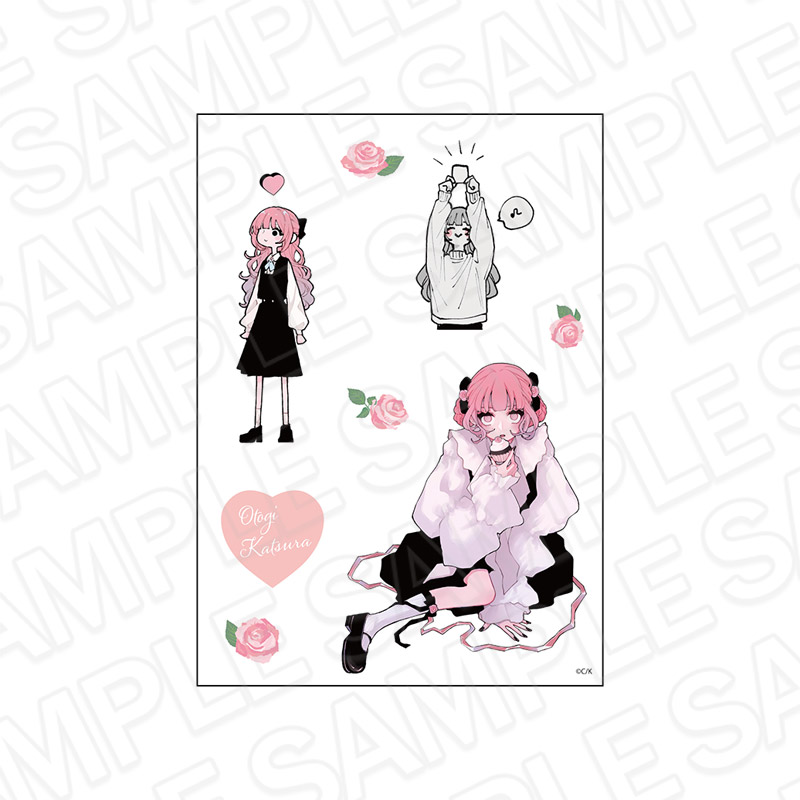 恋せよまやかし天使ども ステッカーシート 桂 おとぎ Valentine ver