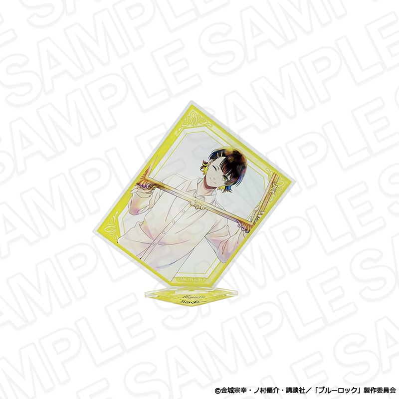 ブルーロック frame PALE TONE ホログラム 缶バッジ 玲王 ブルーロック2期 ビッグホログラム缶バッジ／御影 玲王