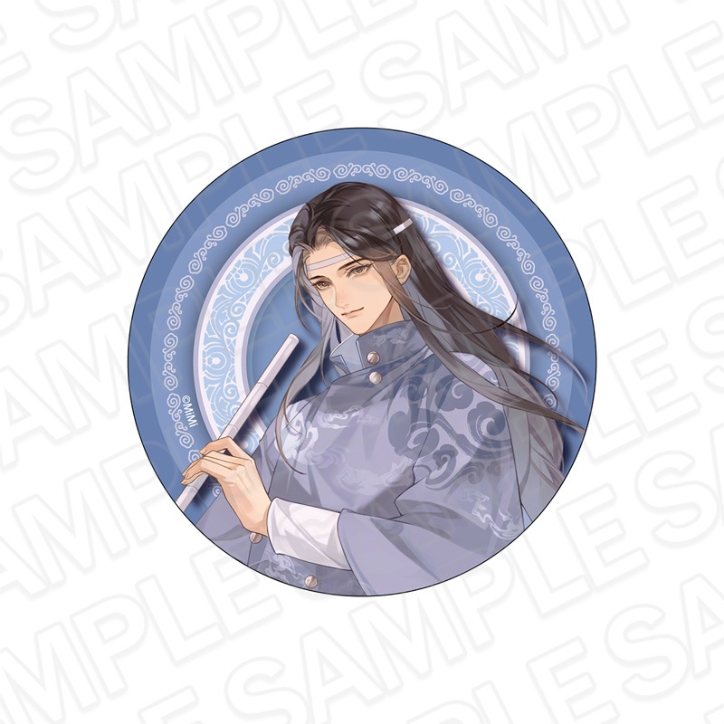 魔道祖師公式通販】魔道祖師 ラメ入りアクリルコースター 藍曦臣 A