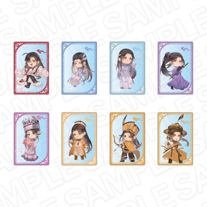魔道祖師公式通販】魔道祖師 クリアカード(ブラインド) A デフォルメ