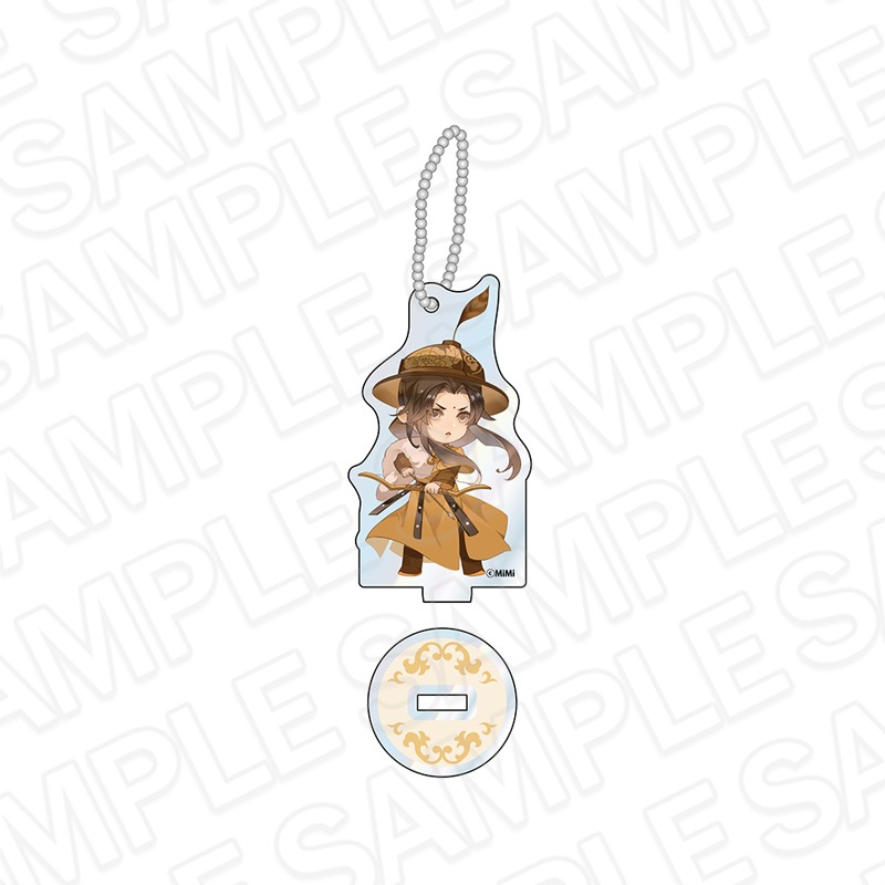 【魔道祖師公式通販】魔道祖師　スタンド付きオーロラアクリルキーホルダー　金凌　A　デフォルメ　風月同天 ver.［再販］<ご注文から2ヶ月～3ヶ月前後で順次お届け予定>