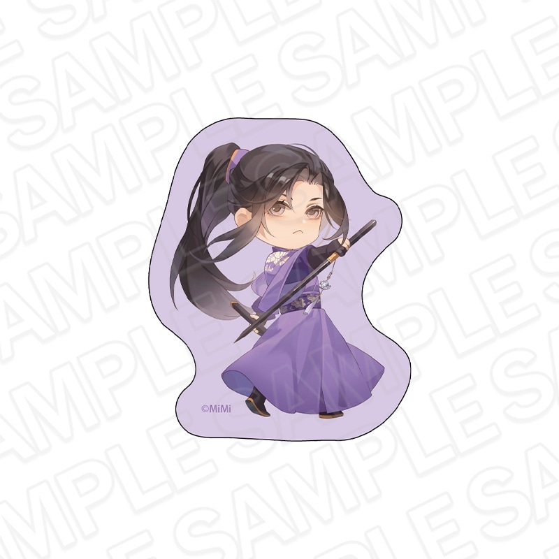 【魔道祖師公式通販】魔道祖師　ダイカットステッカー　江澄　A　デフォルメ　風月同天 ver.［再販］<ご注文から2ヶ月～3ヶ月前後で順次お届け予定>