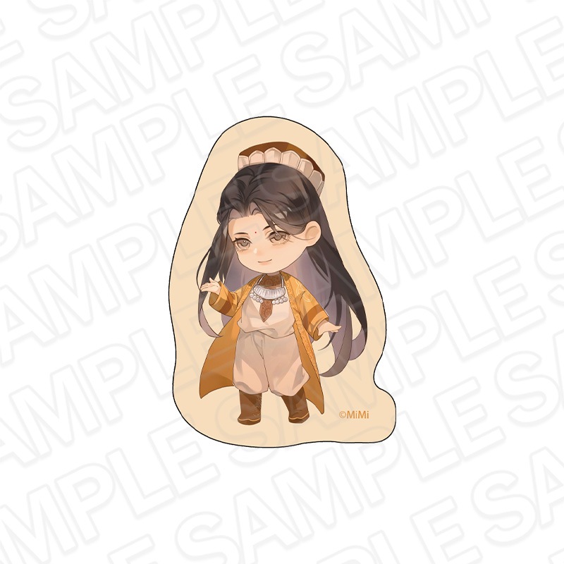 【魔道祖師公式通販】魔道祖師　ダイカットステッカー　金光瑤　A　デフォルメ　風月同天 ver.［再販］<ご注文から2ヶ月～3ヶ月前後で順次お届け予定>