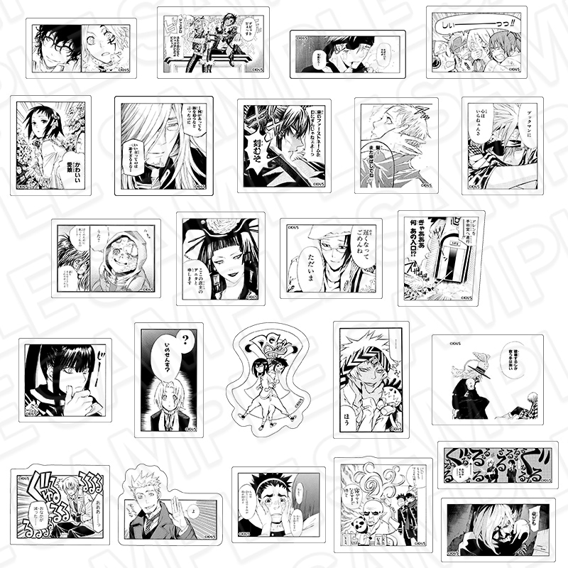 D.Gray-man THEキャラ カンバッジ　cat 未開封 10点　コンプ 全ての cat カンバッジ THEキャラ D.Gray-man 未開封 コンプ 10