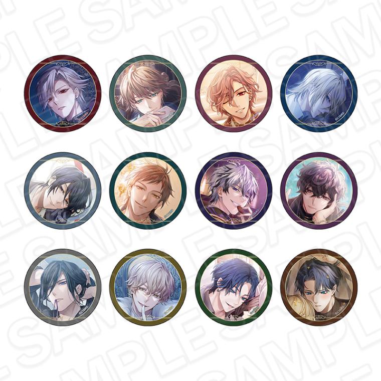【CYBIRD SHOP事後通販】イケメンヴィラン 闇夜にひらく悪の恋　トレーディング57mm缶バッジ  Dramatic Love ver. 　(CYBIRD)【2025年9月中旬～10月上旬以降順次発送】