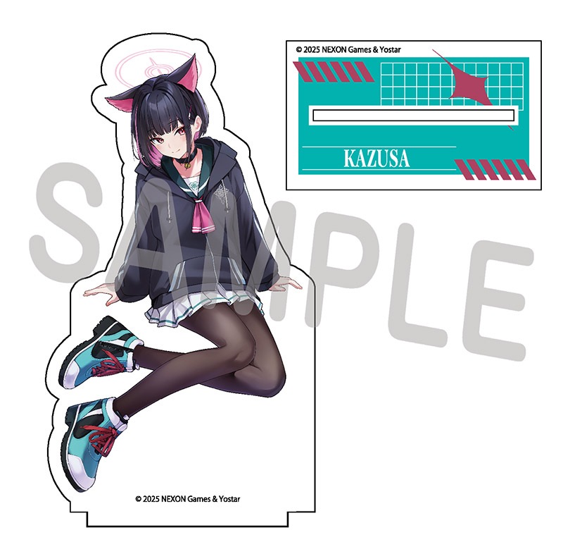 ブルーアーカイブ カズサ パセラ アクリルスタンド 日本公式品 ブルアカ 予約受付8/4まで】【受注生産】ブルーアーカイブ -Blue Archive