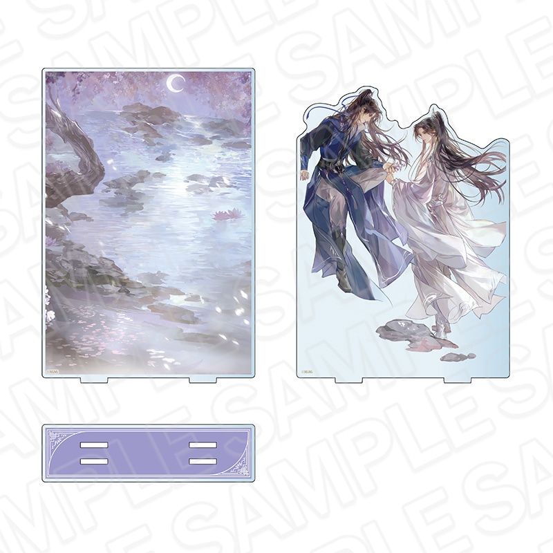 【CAFE STAND／POP UP SHOP事後通販】二哈と彼の白猫師尊　アクリルジオラマ　B【2025年10月上旬～下旬以降順次発送】