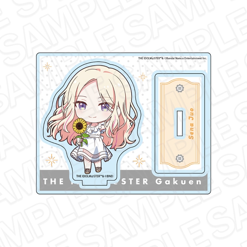 【事後通販】学園アイドルマスター　アクリルスタンド　十王星南　sunflower ミニキャラ ver.【2025年10月中旬～11月上旬以降順次発送】