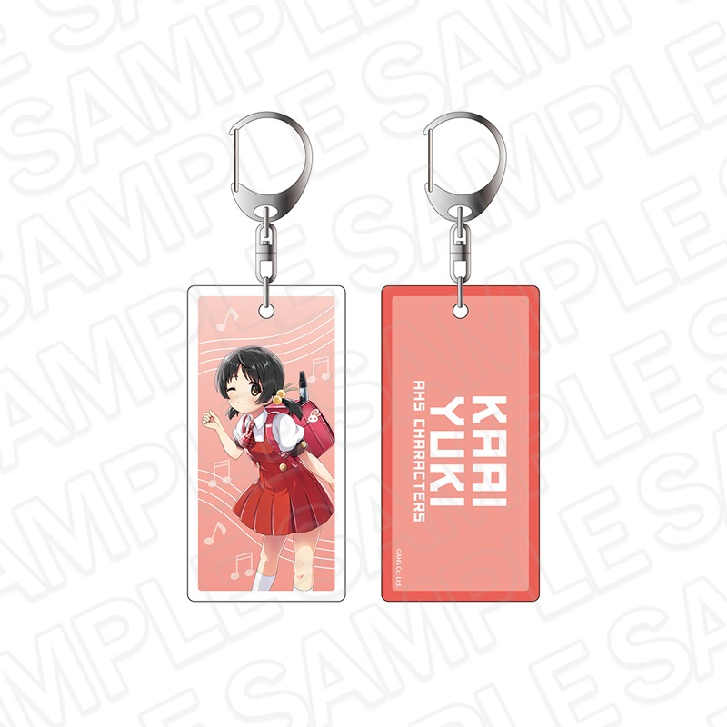 【事後通販】AHSキャラクターズ　両面キーホルダー　歌愛ユキ　A【2025年9月下旬～10月中旬以降順次発送】