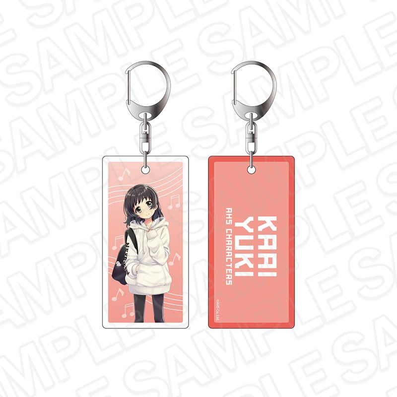 【事後通販】AHSキャラクターズ　両面キーホルダー　歌愛ユキ　B【2025年9月下旬～10月中旬以降順次発送】