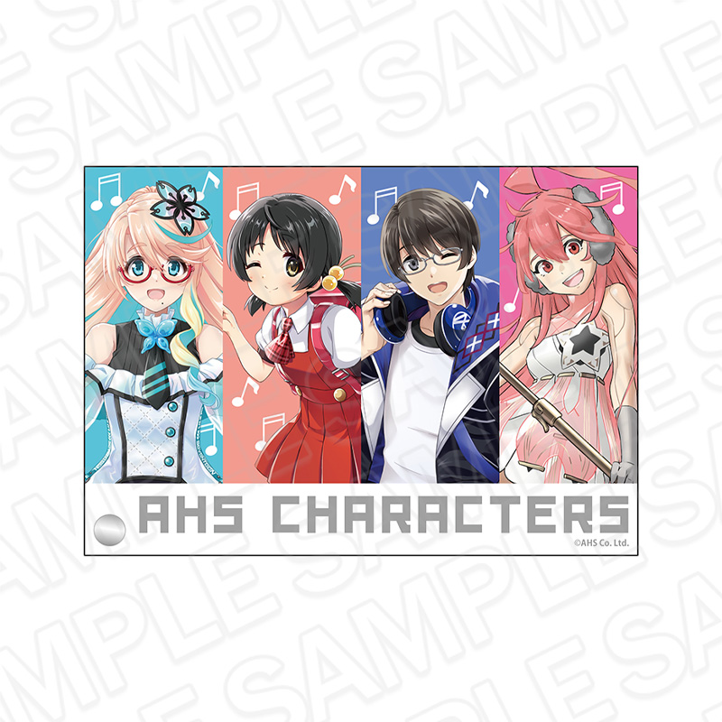 【事後通販】AHSキャラクターズ ミニアクリルアート A【2025年9月下旬~10月中旬以降順次発送】