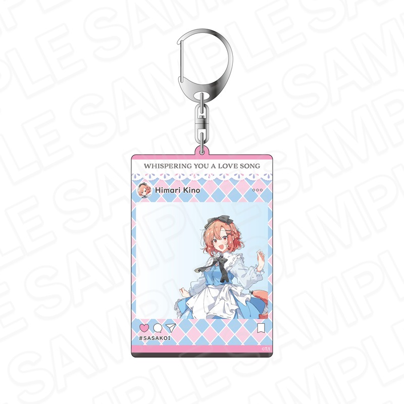 ささやくように恋を唄う　キーホルダー　完バッチまとめ売り グッズ-キーホルダー】TVアニメ「ささやくように恋を唄う」 特大