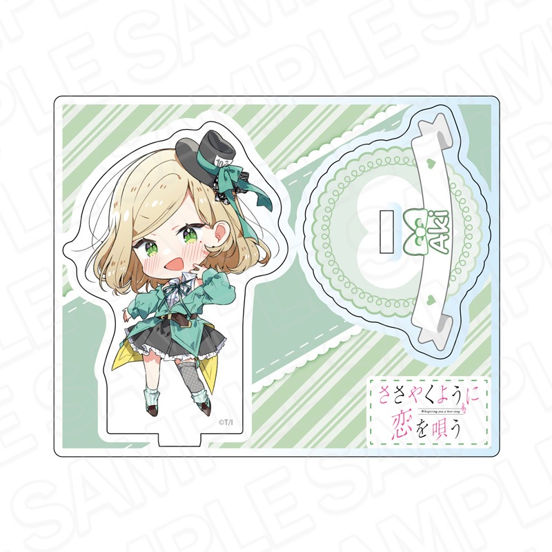 TSUTAYA限定 ささやくように恋を唄う 水口亜季 泉志帆 アクリルスタンド TSUTAYA限定 ささやくように恋を唄う 水口亜季 泉志帆 アクリル