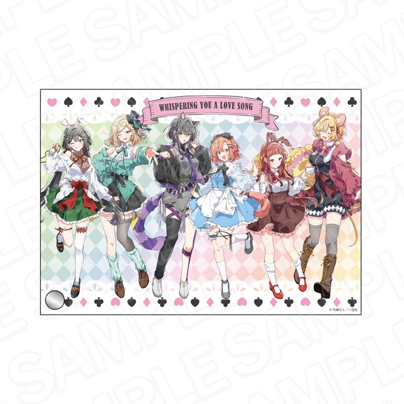 ささやくように恋を唄う くじメイト A賞アクリルアート 缶バッジ まとめ売り ささやくように恋を唄う」 くじメイト | アニメイト