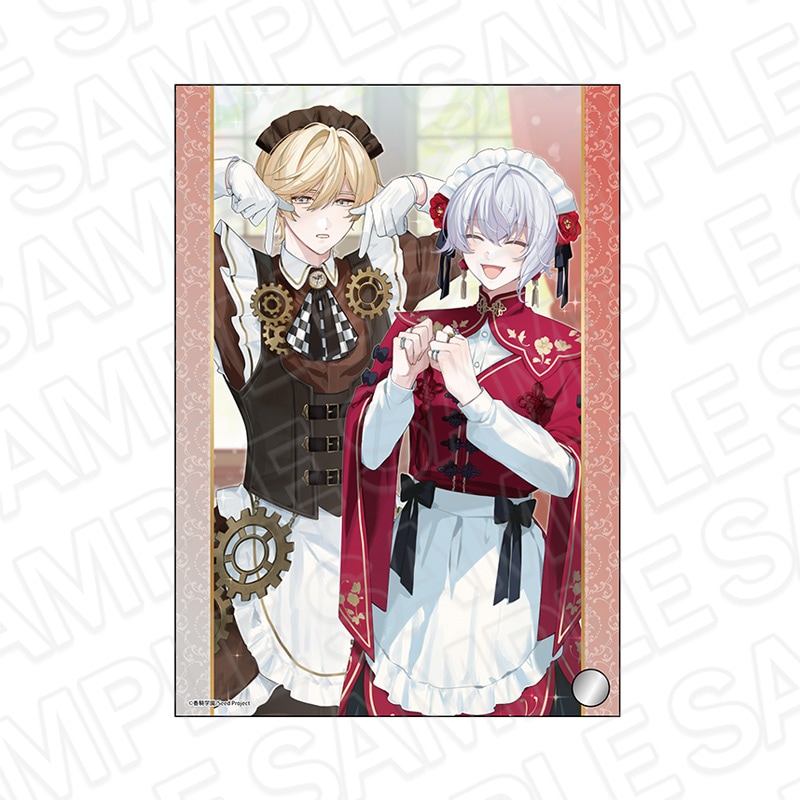BOYS be MAID！御曹司メイドボーイ部 アクスタ　特典　缶バッジ　菊秋明 事後通販】BOYS be MAID！～御曹司メイドボーイ部の日日～ ミニ