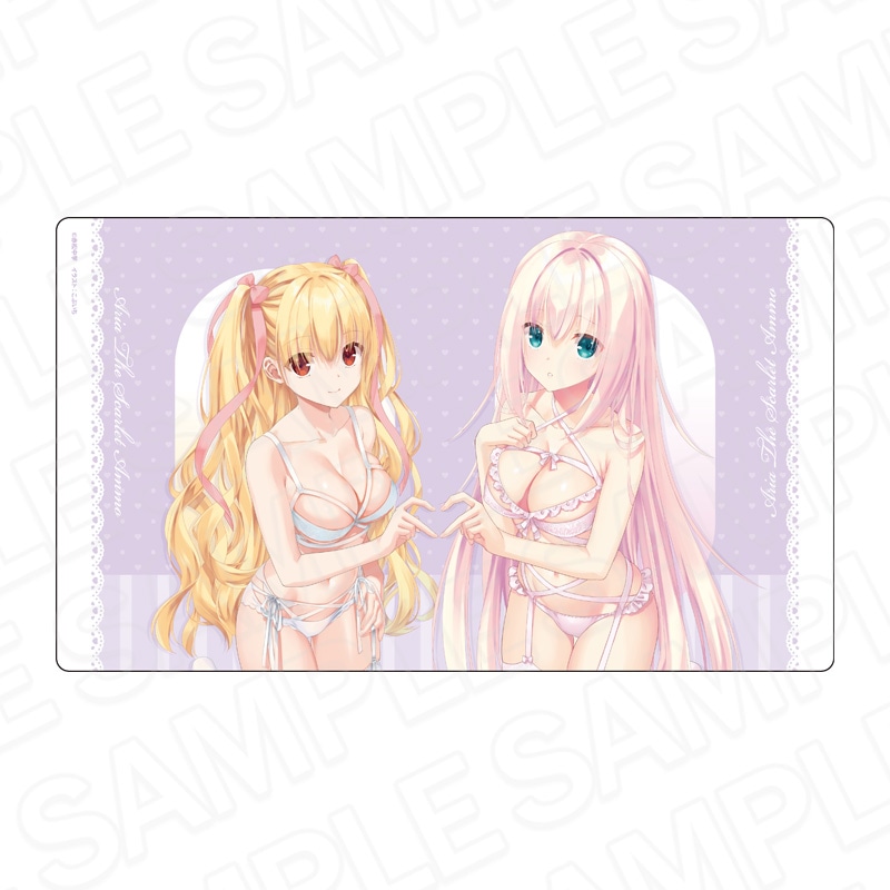 【予約受付8/7まで】緋弾のアリア　ラバーデスクマット　理子&リサ　ボンテージランジェリー ver.【2025年10月中旬頃発売】