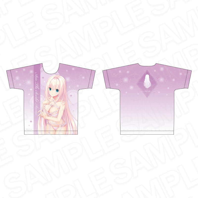 【予約受付8/7まで】緋弾のアリア　フルグラフィックTシャツ　リサ・アヴェ・デュ・アンク　ボンテージランジェリー ver.【2025年10月中旬頃発売】