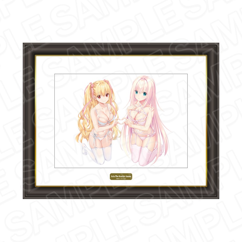 緋弾のアリア　メモリアルアート 予約受付8/7まで】緋弾のアリア メモリアルアート 理子&リサ