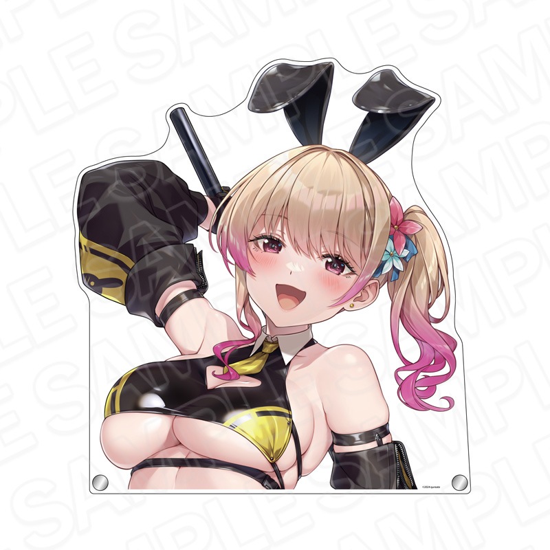 【予約受付8/21まで】バニーガーデン　特大ダイカットアクリルボード　凜　レースクイーン ver.【2025年10月下旬頃発売】