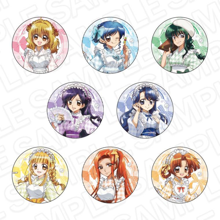 ぴちぴちピッチ　マルイアネックス　缶バッジ　るちあ 4個セット マーメイドメロディーぴちぴちピッチ」POP UP SHOPが新宿マルイ