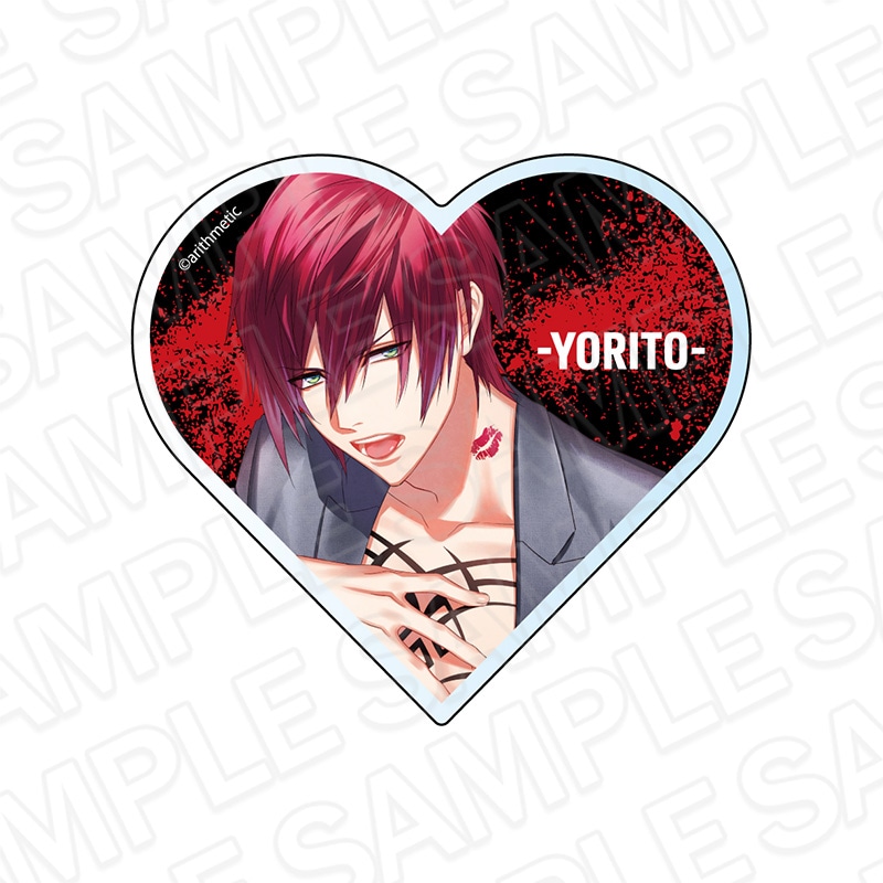 新品未開封 はなゆかば アクリルブロック 抽プレ Chara 2023 12月号 池袋P´PARCO事後通販】DYNAMIC CHORD ハート型アクリルブロック