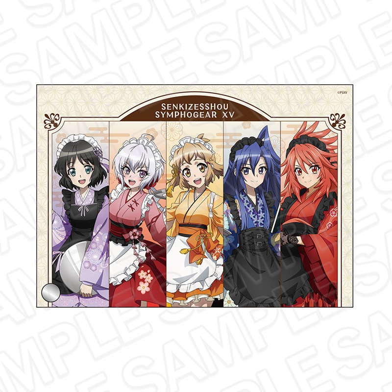 京まふ2025同時通販】戦姫絶唱シンフォギアXV ミニアクリル