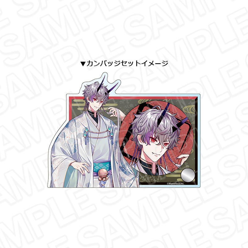 京まふ 2025 魔道祖師 缶バッジ THEキャラ 薛洋 8個 京まふ 2025 魔道