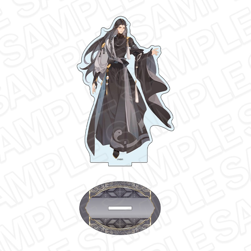 事後通販】魔道祖師 楕円形カンバッジ(ブラインド) 風月同天 B