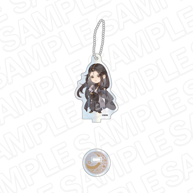 【魔道祖師公式通販】魔道祖師　スタンド付きオーロラアクリルキーホルダー　宋嵐　風月同天 デフォルメ B ver.［再販］<ご注文から2ヶ月～3ヶ月前後で順次お届け予定>