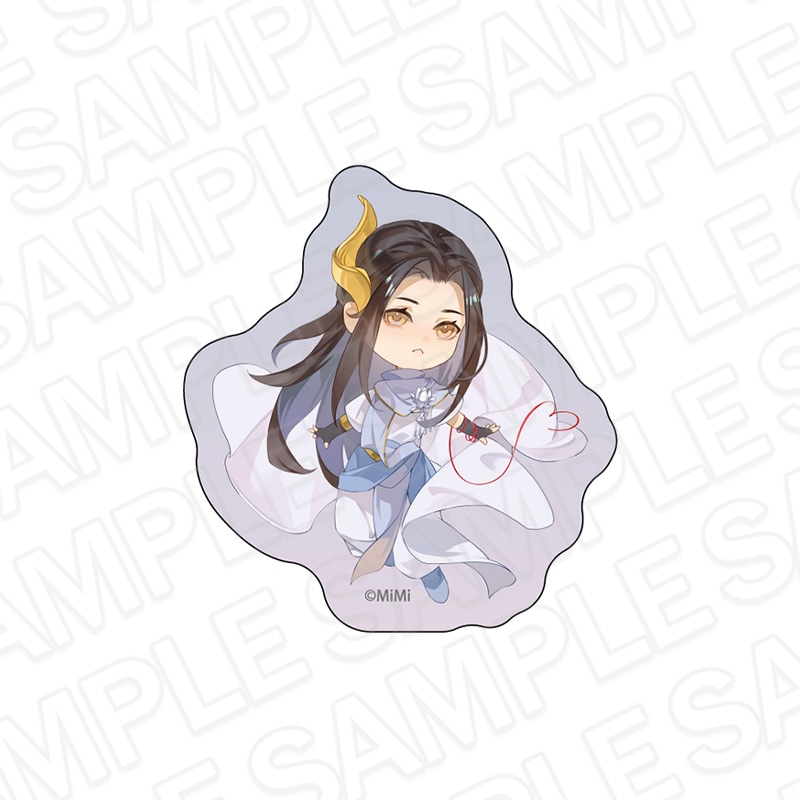 【魔道祖師公式通販】魔道祖師　ダイカットステッカー　藍忘機　風月同天 デフォルメ B ver.［再販］<ご注文から2ヶ月～3ヶ月前後で順次お届け予定>