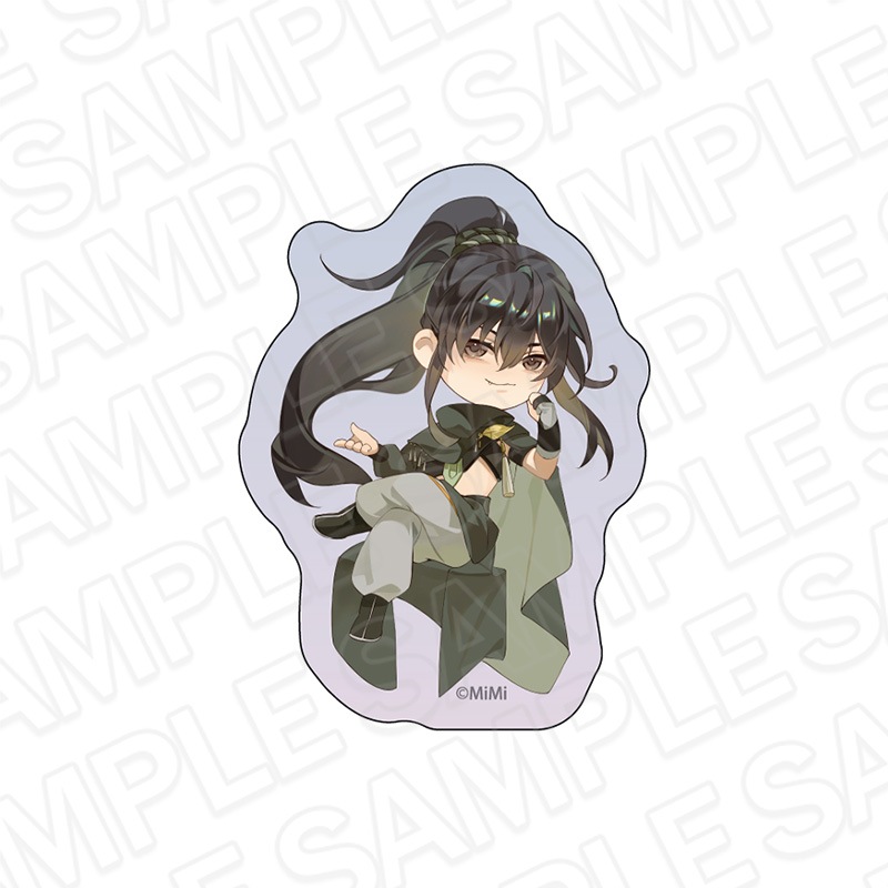 魔道祖師　五周年記念展　グリッター缶バッジ　箔押し風コレクションカード　薛洋 fit=scale-down,w=1200