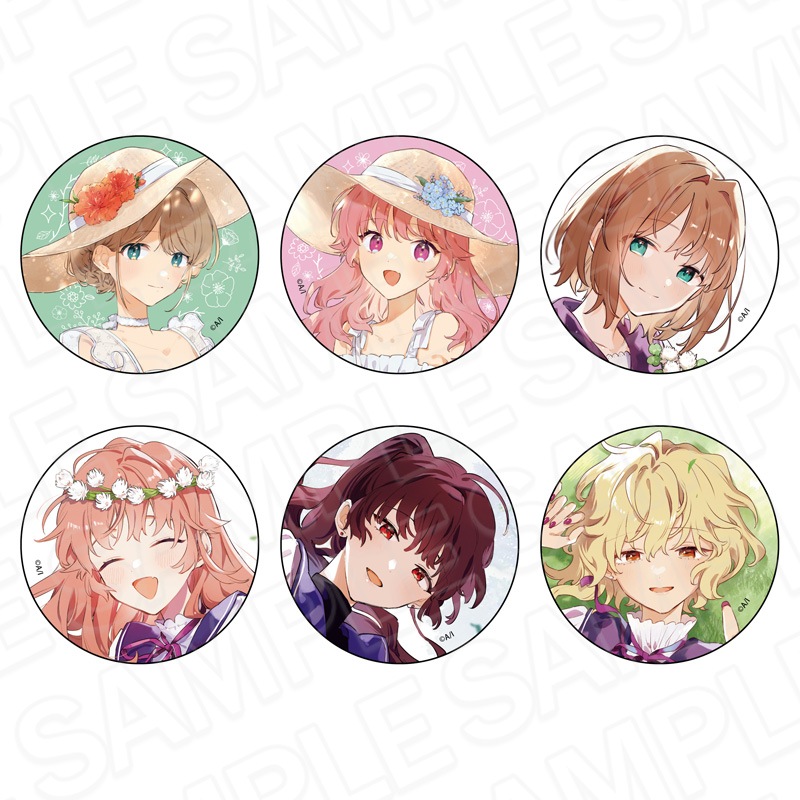 【新品】 きみが死ぬまで恋をしたい　カンバッジ　シーナ　ピクニック　9個セット 予約受付9/25まで】きみが死ぬまで恋をしたい カンバッジ
