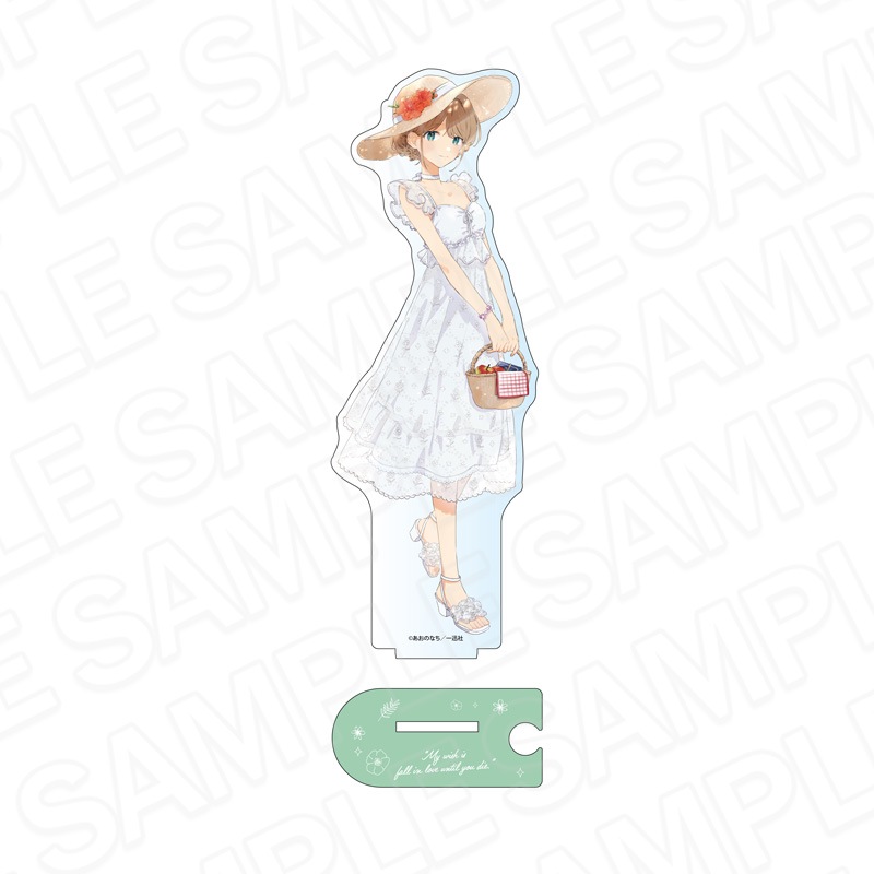 きみが死ぬまで恋をしたい マチアソビカフェ アクリルスタンド コースター セット Ufotable マチアソビカフェ きみが死ぬまで恋をしたい シーナ