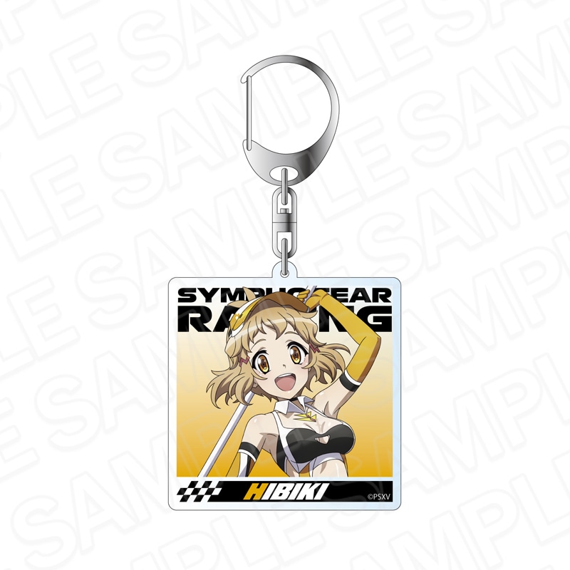キャンペーン当選品　シンフォギア　翼の保留アクリルキーホルダー 予約受付10/2まで】戦姫絶唱シンフォギアXV ホログラム
