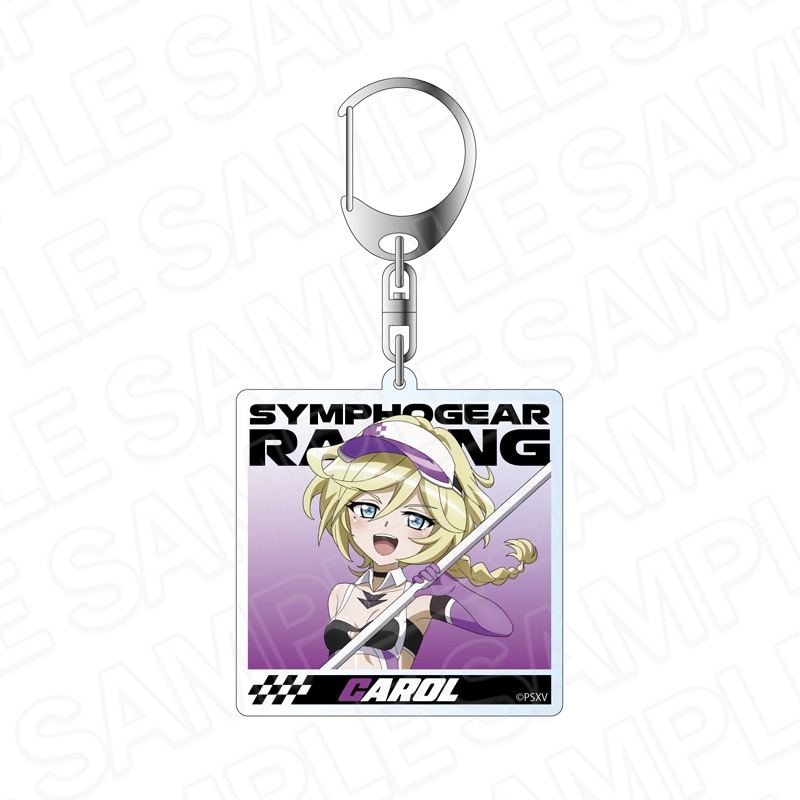 キャンペーン当選品　シンフォギア　翼の保留アクリルキーホルダー 予約受付10/2まで】戦姫絶唱シンフォギアXV ホログラム