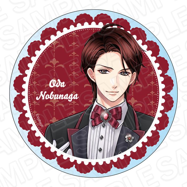 THEキャラカフェ 天下統一恋の乱 織田信長 缶バッジ プロマイド メッセージ CAFE事後通販】天下統一恋の乱 Love Ballad～華の章～ アクリル