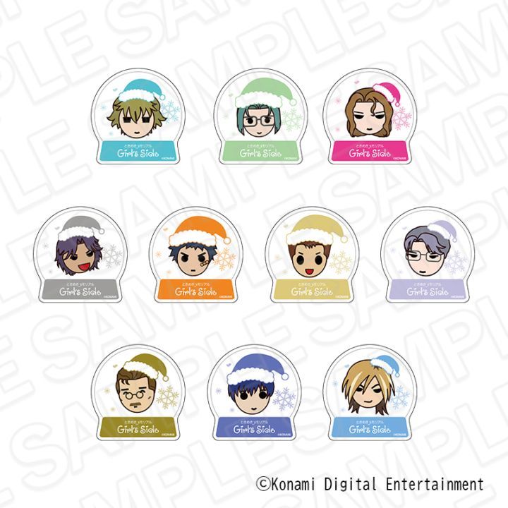 【ぬいぐるみSHOP事前通販】ときめきメモリアル Girl's Side 1st Love　マグネット(ランダム)　ミニキャラサンタ【2026年3月下旬～4月上旬以降順次発送】