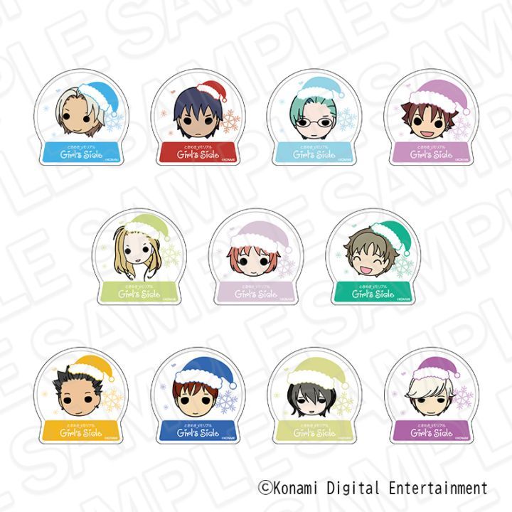 【ぬいぐるみSHOP事前通販】ときめきメモリアル Girl's Side 2nd Season　マグネット(ランダム)　ミニキャラサンタ【2026年3月下旬～4月上旬以降順次発送】