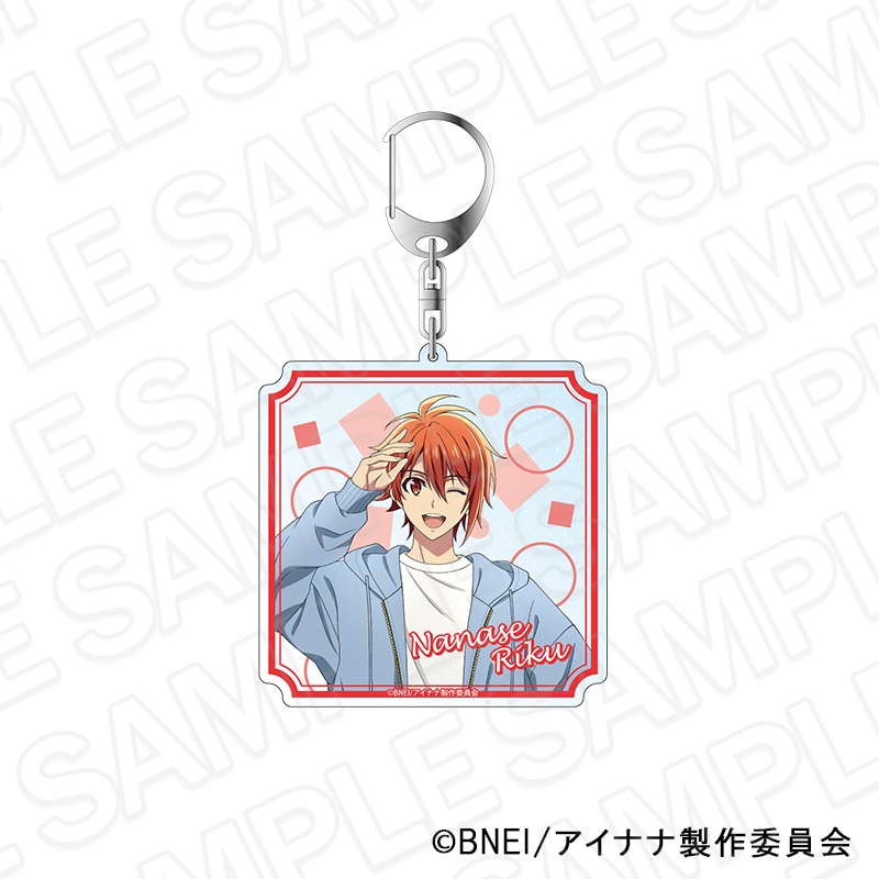 【事後通販】アイドリッシュセブン First BEAT! 劇場総集編×よこはまコスモワールド　アクリルキーホルダー　七瀬 陸【2026年1月下旬～2月下旬以降順次発送】