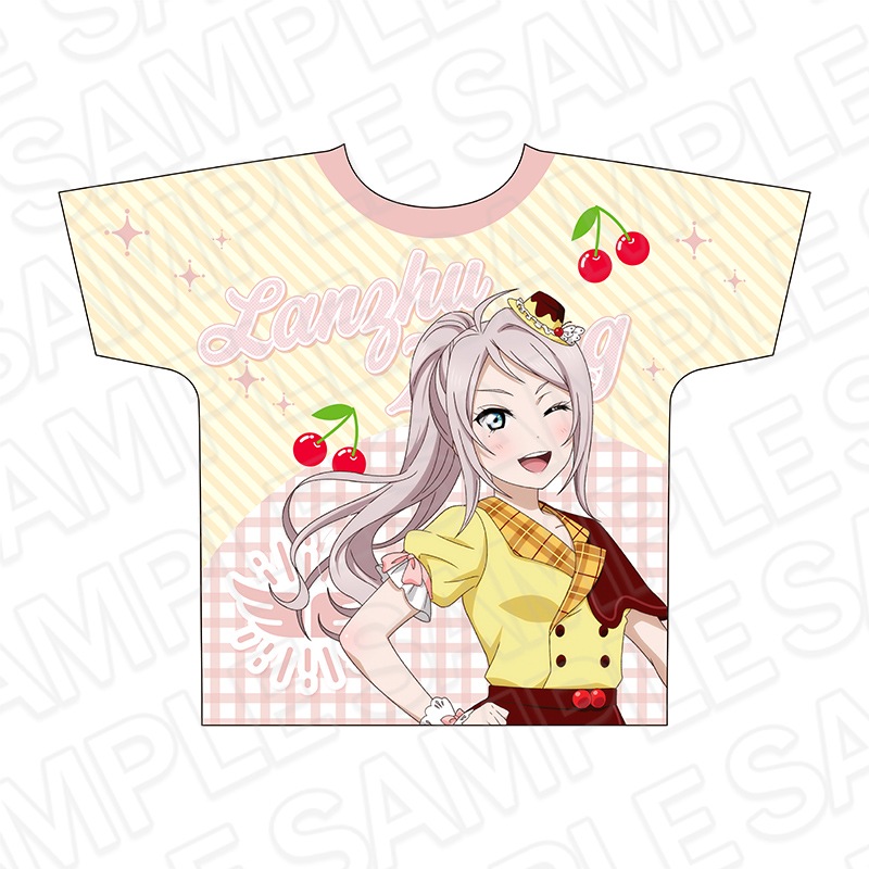 【CAFE事後通販】ラブライブ！虹ヶ咲学園スクールアイドル同好会　フルグラフィックTシャツ　鐘 嵐珠　Cafe party ver.【2026年1月下旬以降順次発送】