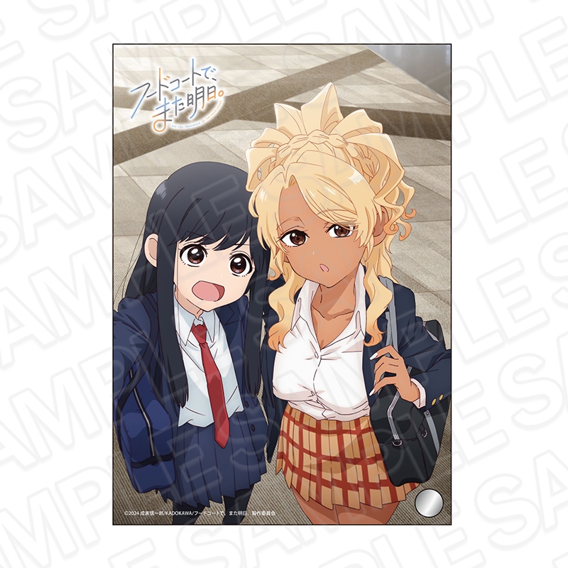 【先行予約】TVアニメ『フードコートで、また明日。』　ミニアクリルアート　B【2026年1月中旬～2月上旬以降順次発送】