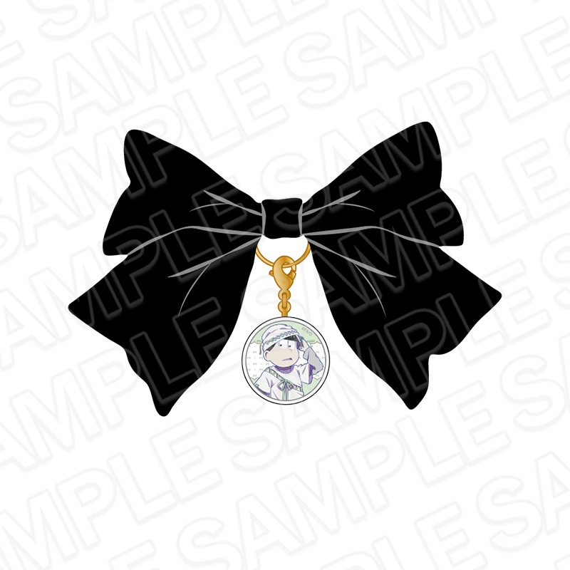 【AGF2025同時通販】おそ松さん　ガラスリボンチャーム　チョロ松　中華風リボン ver.【2026年1月下旬～2月中旬以降順次発送】