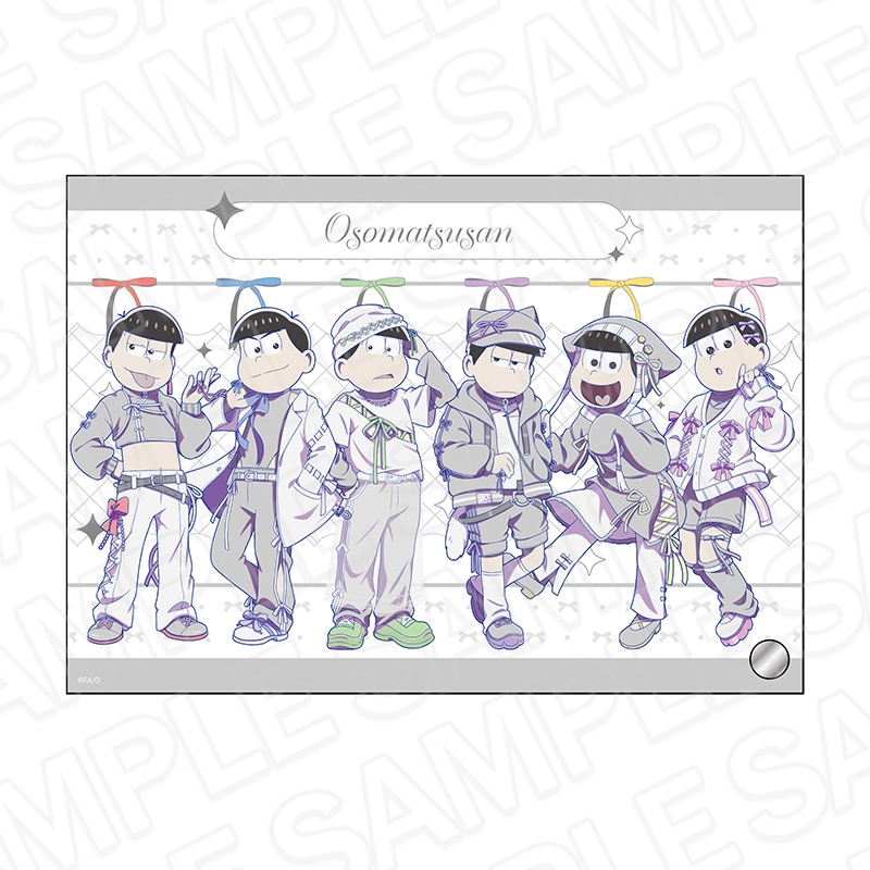 AGF2025同時通販】おそ松さん ミニアクリルアート 中華風リボン ver