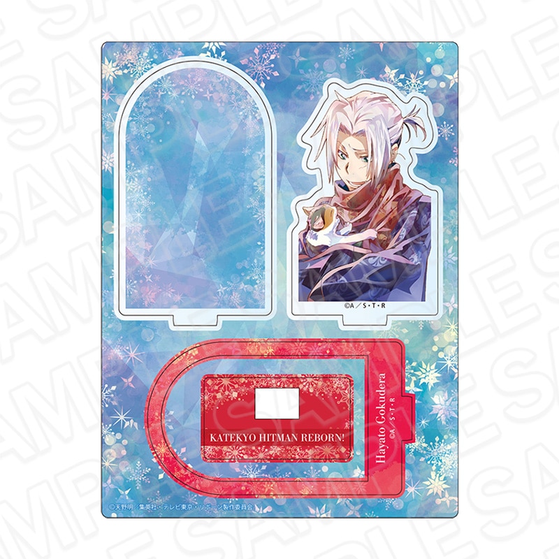 【AGF2025同時通販】家庭教師ヒットマンREBORN!　レイヤーアクリルスタンド　PALE TONE series　獄寺 隼人　winter ver.【2026年1月下旬～2月中旬以降順次発送】